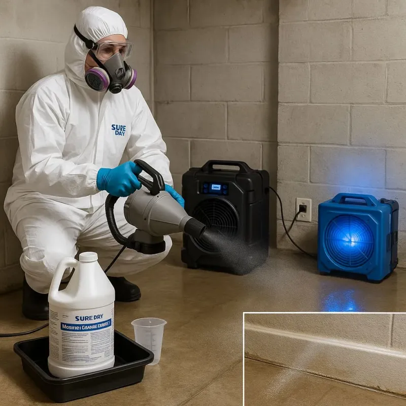 Sanitization and Odor Removal process in Clare County, MI