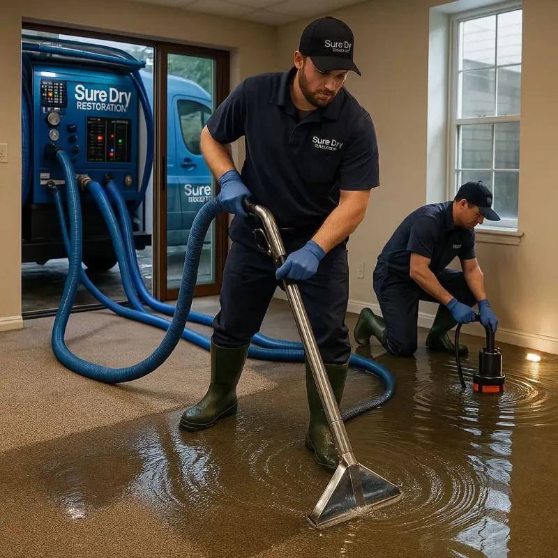 Water Extraction and Removal process in Clare County, MI